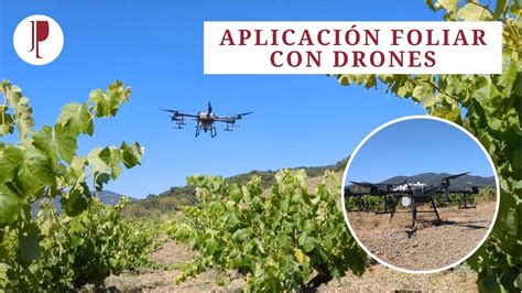 Aplicación Foliar Con Drones Youtube