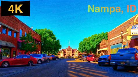 Downtown Nampa Id Driving Tour In Fall Youtube