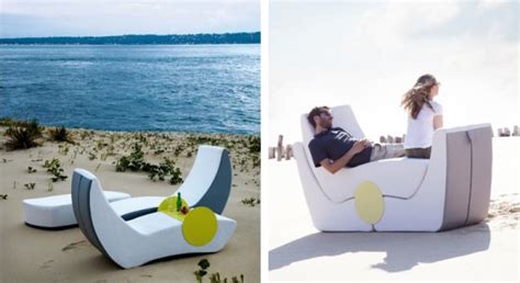 Very Modern Outdoor Furniture That Could Be Stored Compactly - Puzzle ...