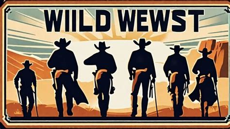 Premium Photo Thrilling Wild West Adventure With Cowboys And Outlaws