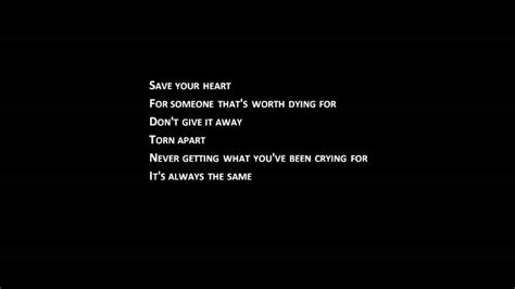 Mayday Parade Save Your Heart Lyrics Hq Youtube