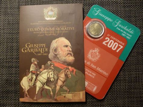 San Marino 2 Euro 2007 Giuseppe Garibaldi Catawiki