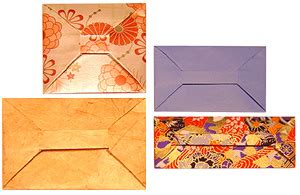 Origami Bar Envelope Instructions