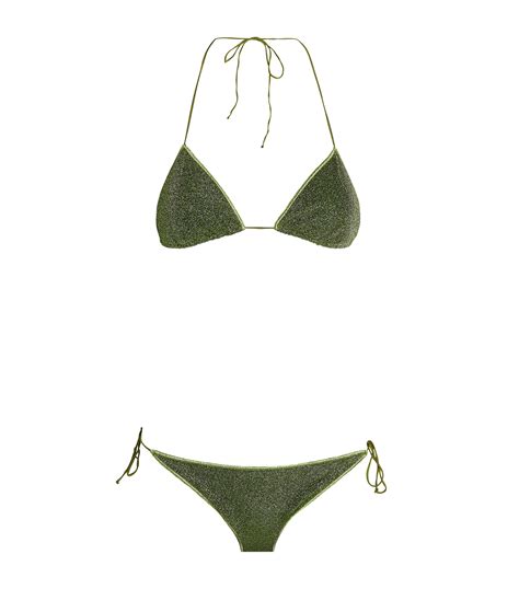 Womens Oséree green Lumière Bikini Harrods CountryCode