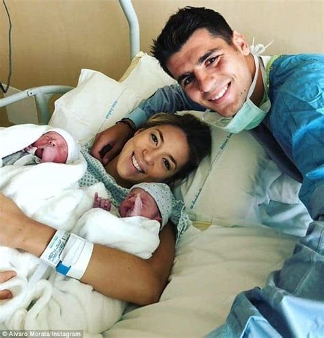 Morata shares a touching message as he welcomes twins with his wife