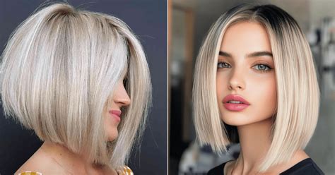 24 Chic Angled Bob Haircuts For Thick Hair To Feel Lighter