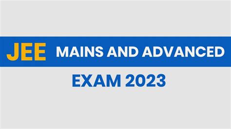 Jee Main Exam 2024 Exam Date Eligibility Syllabus Application Form