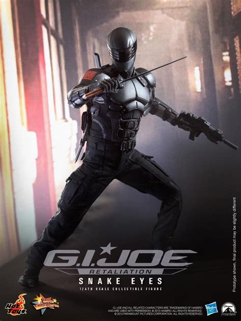 Hot Toys Snake Eyes G I Joe Retaliation CollectionDX