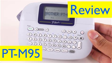 Brother P Touch Pt M Label Maker Review Vs Dymo Labelmanager