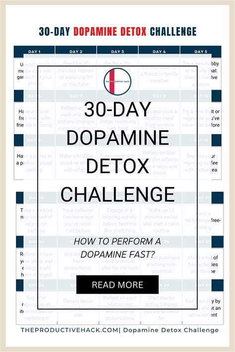 Day Dopamine Detox Challenge Transform Your Mind And Body