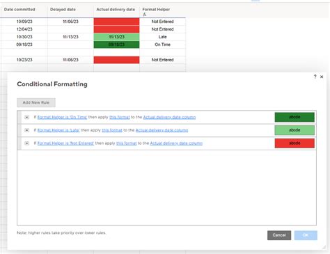 Color Code The Cells — Smartsheet Community