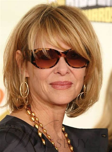 62 Hairstyles For Women Over 50 With Bangs