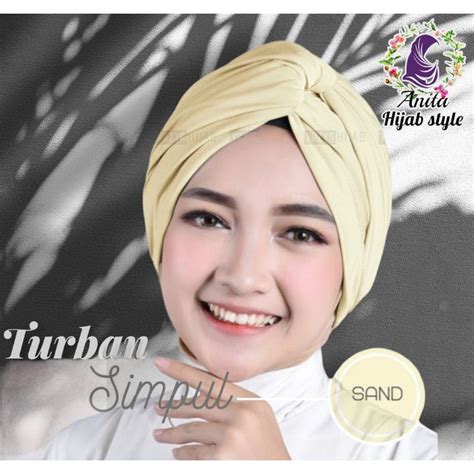 Jual TURBAN DEWASA TURBAN WANITA TURBAN JERSEY PREMIUM Shopee Indonesia