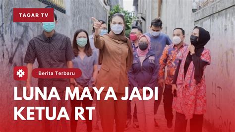 Video Luna Maya Jadi Ketua Rt Camat Mampang Karena Peduli Sama Warga