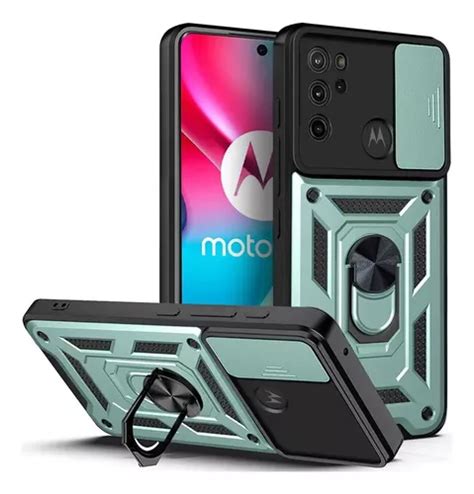 Funda Reforzada Antigolpe Anticaída Anillo Moto G60s