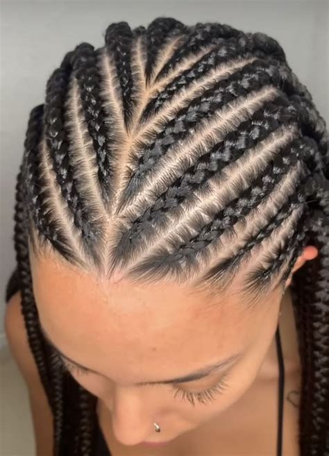 Pin By Cindy Campos On African Hair Styles Braids Cornrows Braided