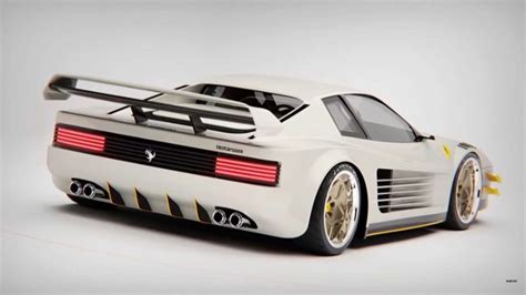 Nuova Ferrari Testarossa 2024 Rinasce Come Restomod Per I 40 Anni