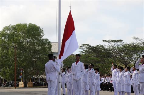 UPACARA BENDERA PERINGATAN HARI ULANG TAHUN KE 78 KEMERDEKAAN