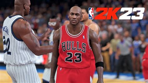 Nba 2k23 Classics 1996 Bulls Vs Magic Concept Gameplay Graphics My