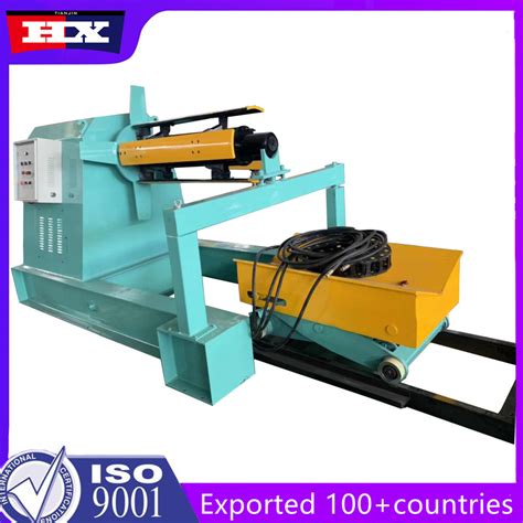 Decoiler Machine Color Steel Coils Auto Hydraulic Uncoiler China