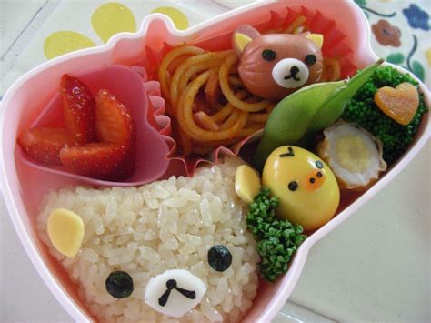 Rilakkuma Bento Box Kawaii Cooking Kawaii Food Cute Food Good Food Yummy Food Delicious