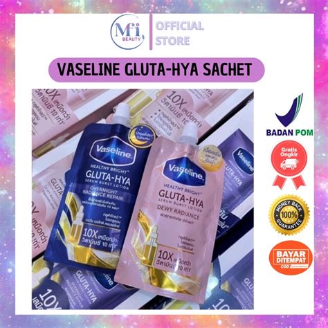 Vaseline GLUTA HYA SACHET 30ml ORIGINAL THAILAND SERUM BURST LOTION