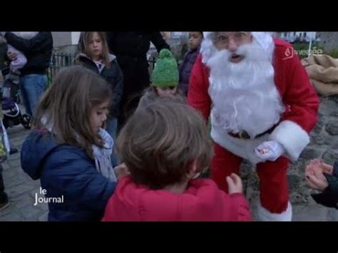 Animation Le Père Noël à la rencontre des enfants YouTube