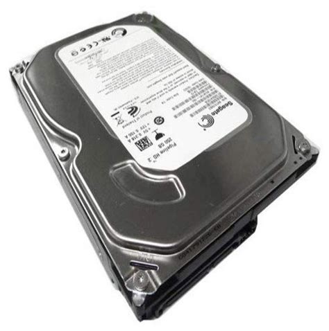 Metal Silver Seagate 250 GB SATA 300 5900RPM Hard Drive Model Name