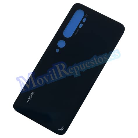 Tapa Trasera Para Xiaomi Mi Note 10 Negro MovilRepuestos Es