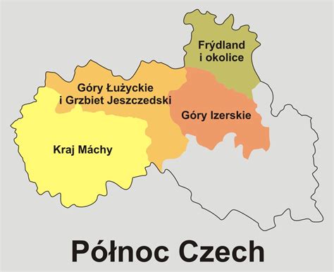 Region turystyczny Północ Czech Český sever Czeskie klimaty okiem