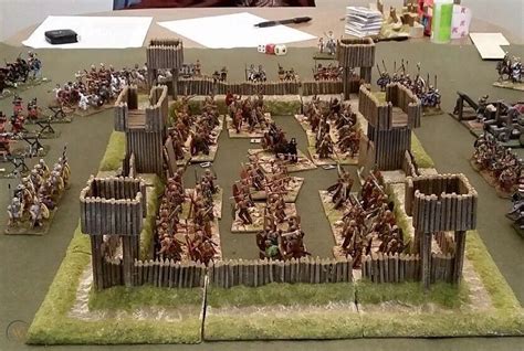 28mm Superbly Painted Roman Fort Large Resin Wgrass Miniatures Not