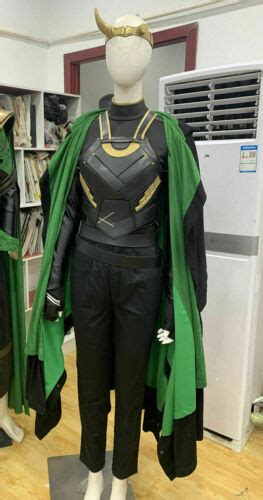 Lady Loki Cosplay Sylvie Costume Women Outfit Horns Halloween Party Ebay