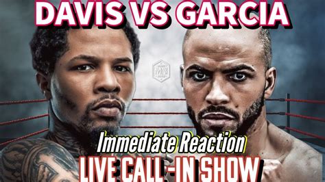 Gervonta Tank Davis Vs Hector Luis Garcia Full Fight Live Commentary