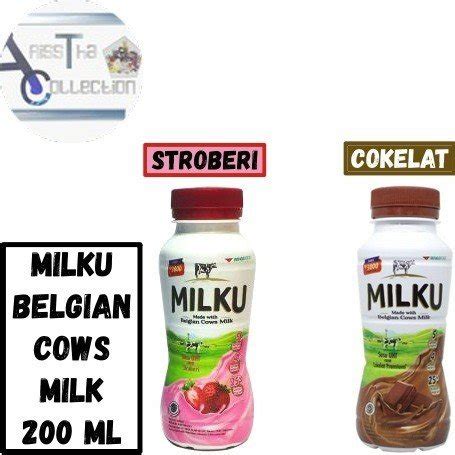 Jual Milku Belgian Cows Milk Kemasan Botol Ml Di Lapak Arisstha