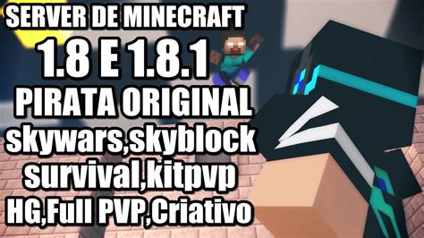 Server De Minecraft Pirata Original Skywars Skyblock Survival