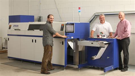 The Labeltape Group Installs Epson Surepress To Deliver Short Run