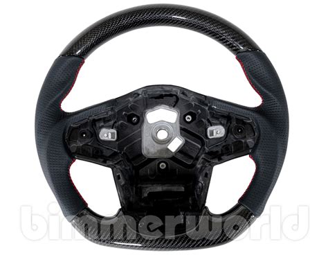 Carbon Fiber Leather Steering Wheel Toyota Supra A