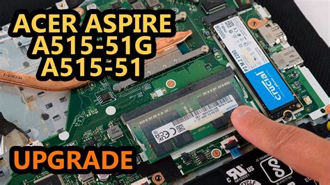 Upgrade Laptopacer A G Instalar Cambiar Ssd En M Memoria