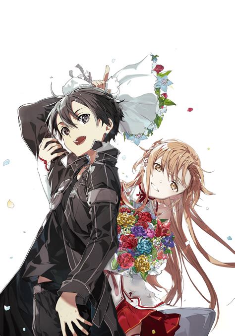 Kirito and Asuna by okdwtr on DeviantArt