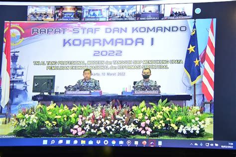 Pangkoarmada I Pimpin Rapat Staf Dan Komando Tahun 2022 KompasIndo Co Id