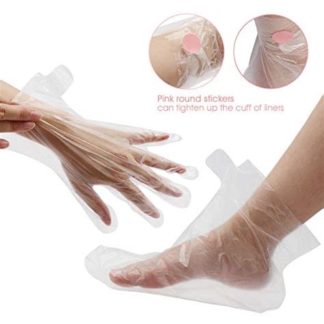 Segbeauty Pcs Paraffin Wax Bath Liners Plastic Socks For