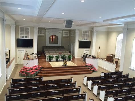 Church Interiors Inc Renovation Of First Baptist Church Cleveland Ms