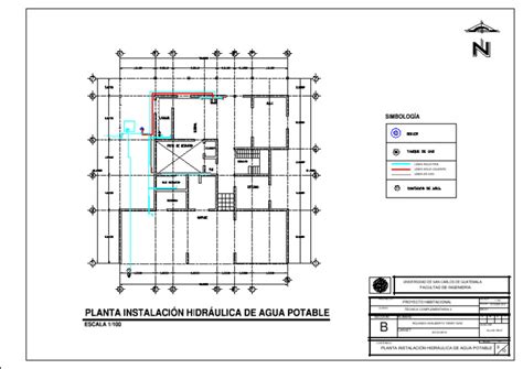 Plano Instalación Agua Potable Pdf