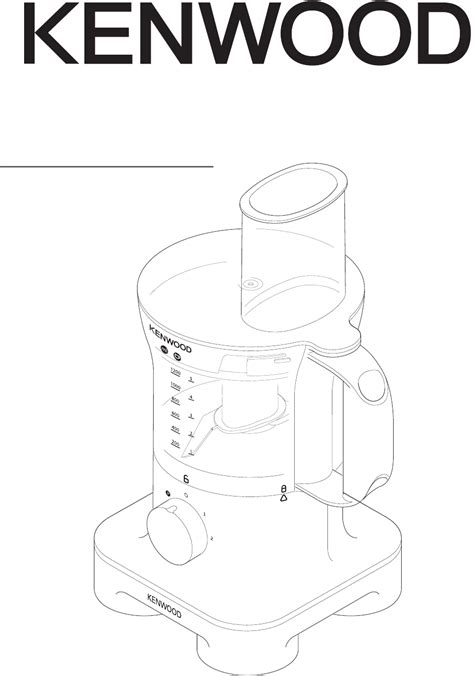 Kenwood Food Processor Fpm25 User Guide