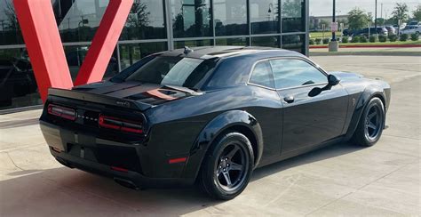 2021 Dodge Challenger Super Stock With Delivery Miles Is A Whiny Dying