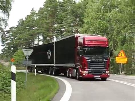 The World S Most Powerful Truck Scania 730hp V8 On Exit Ramp YouTube