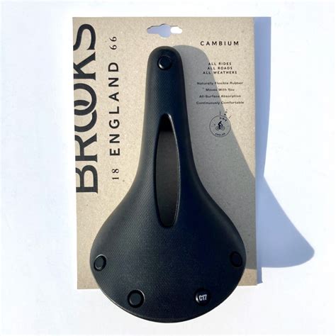 Brooks Saddle C17 All Weather Cambium Carved Black