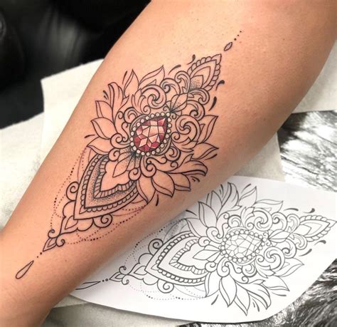 26 Lotus Flower Tattoo Designs And Meanings Peaceful Hacks Mandala