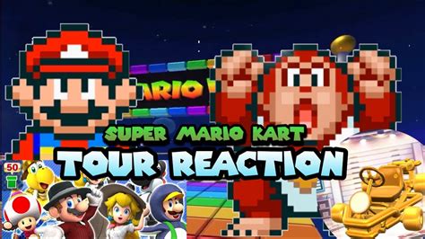 Super Mario Kart Tour Reaction Mario Kart Tour YouTube