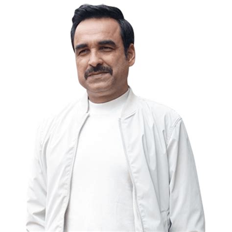 Pankaj Tripathi White Shirt Half Body Buddy Celebrity Cutouts